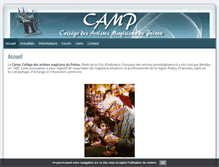 Tablet Screenshot of magie-poitiers.fr
